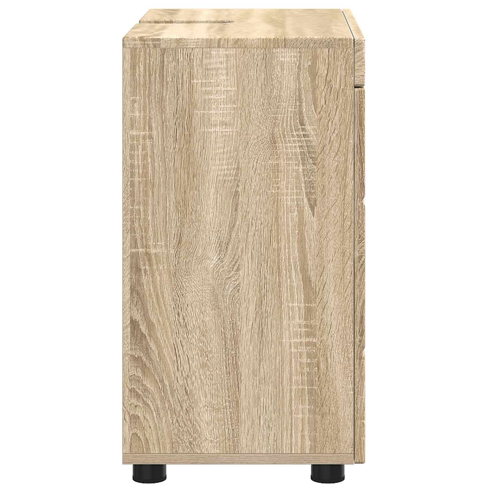 Badezimmermöbel-Set TULUM 2 pcs Weiß 60 x 34 x 63 cm
