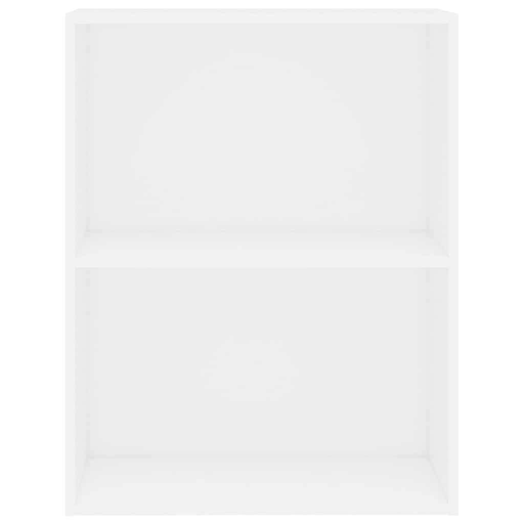 Bücherregal Weiß 80x30x189 cm Holzwerkstoff