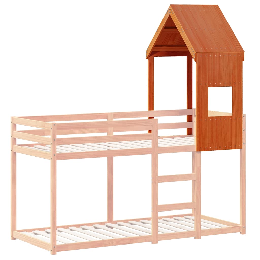 Dach für Kinderbett 60x89x134,5 cm Massivholz Kiefer