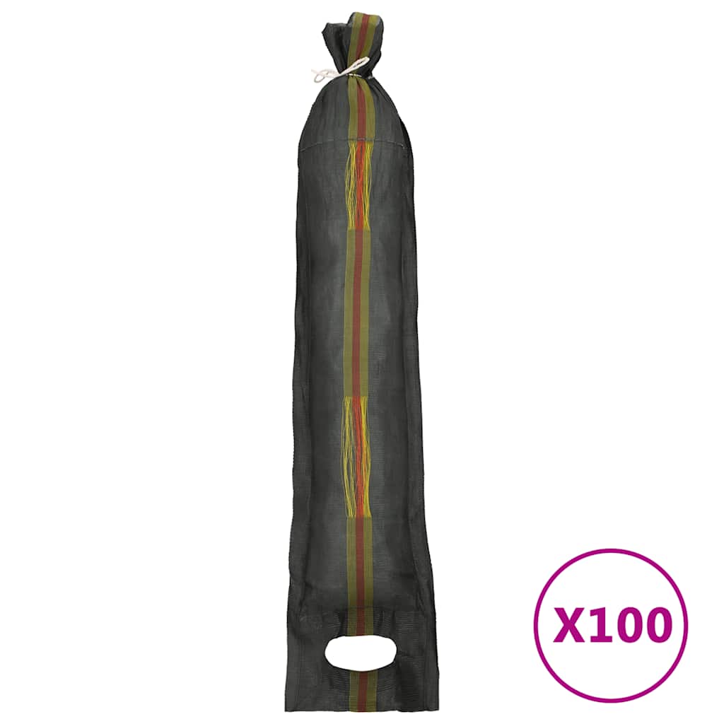 Sandsäcke 10 pcs Grün 120 x 27 cm HDPE