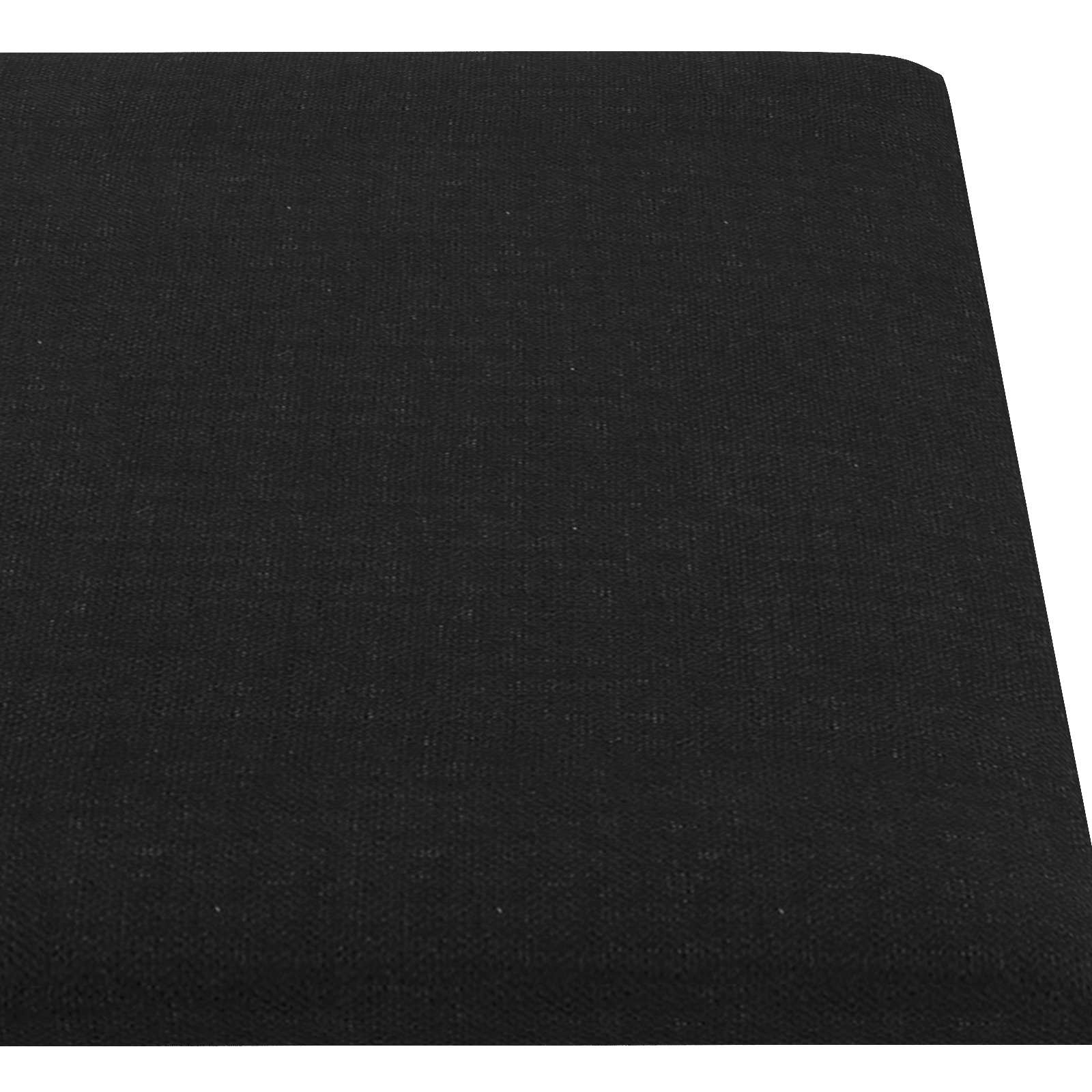 Wandkopfteilen 12 pcs 30 x 15 cm Creme Stoff