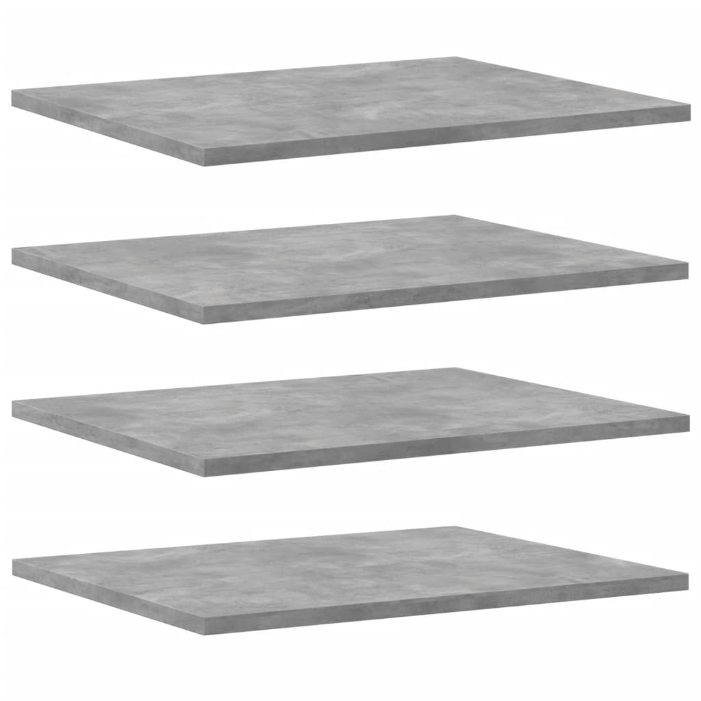 Bücherregal-Bretter 4 Stk. Weiß 40x10x1,5 cm Holzwerkstoff