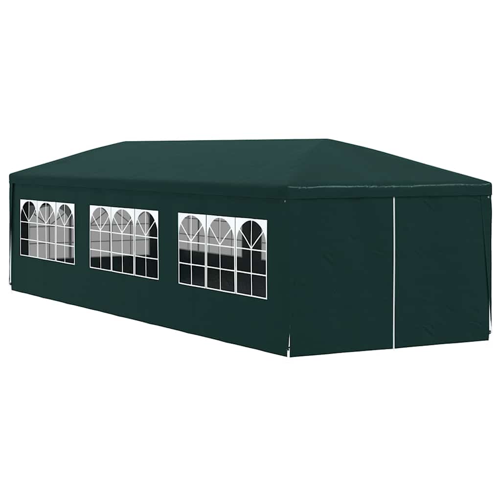 Party-Zelt 400 x 300 x 255 cm Rot PE und Stahl