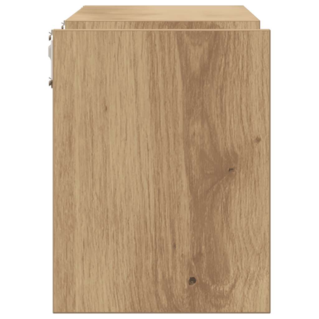 Wandregale 2 Stk. Weiß 100x15x20 cm Holzwerkstoff