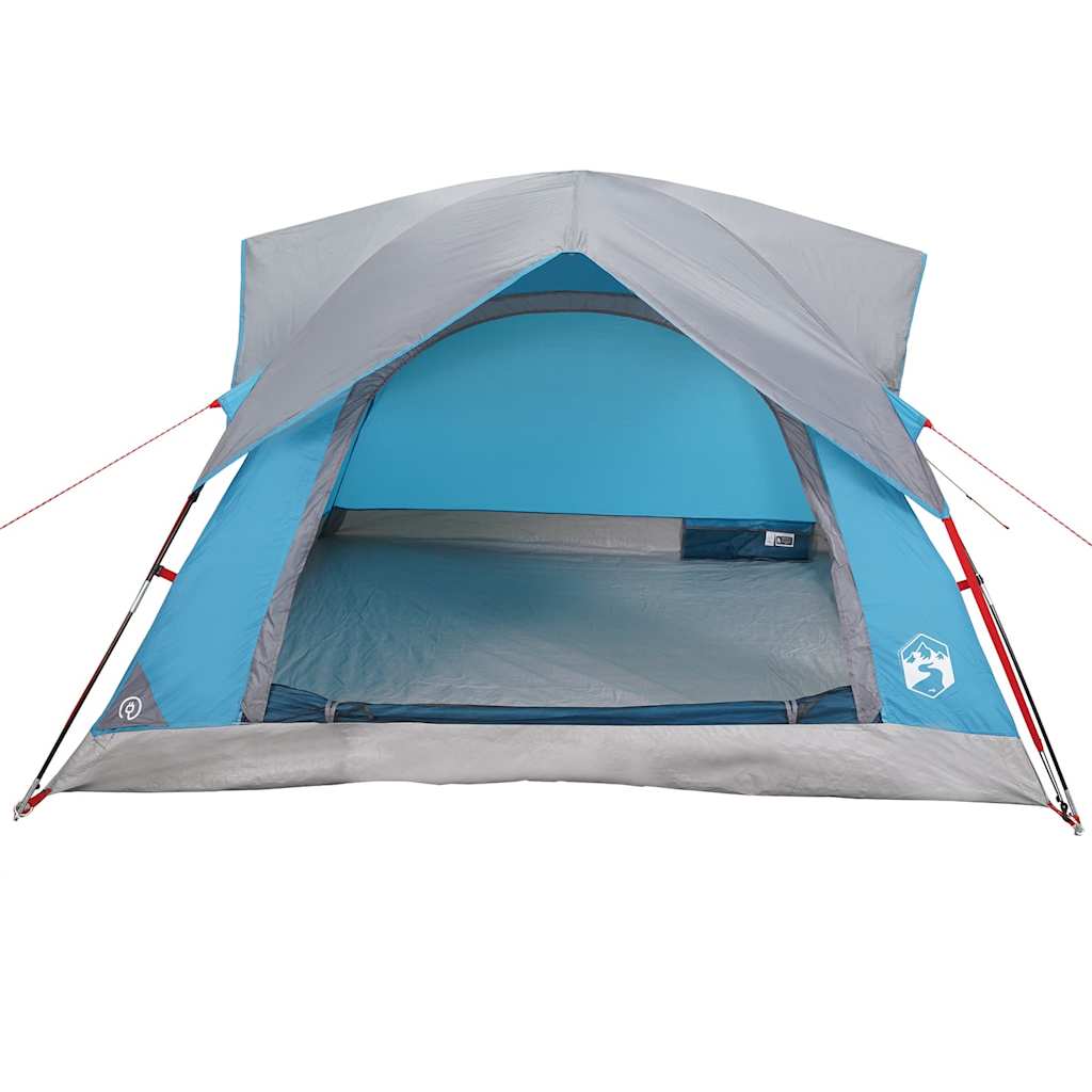 Campingzelt 4 Personen Grün Wasserdicht