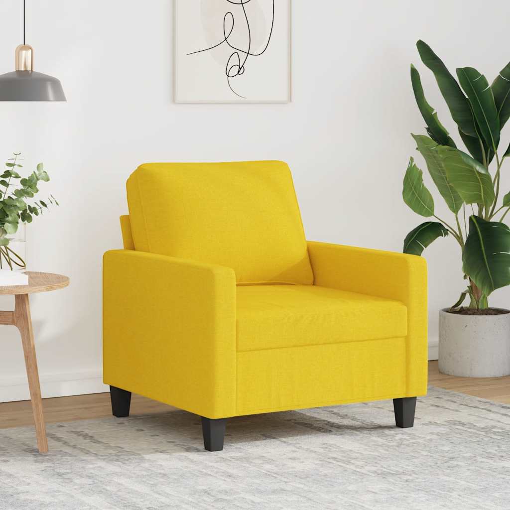 3-Sitzer-Sofa Hellgrau 180 cm Stoff