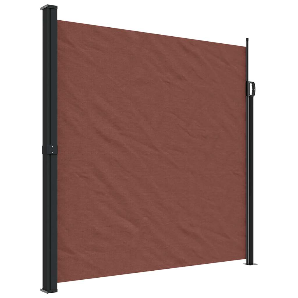 Seitenmarkise Ausziehbar Schwarz 100x300 cm