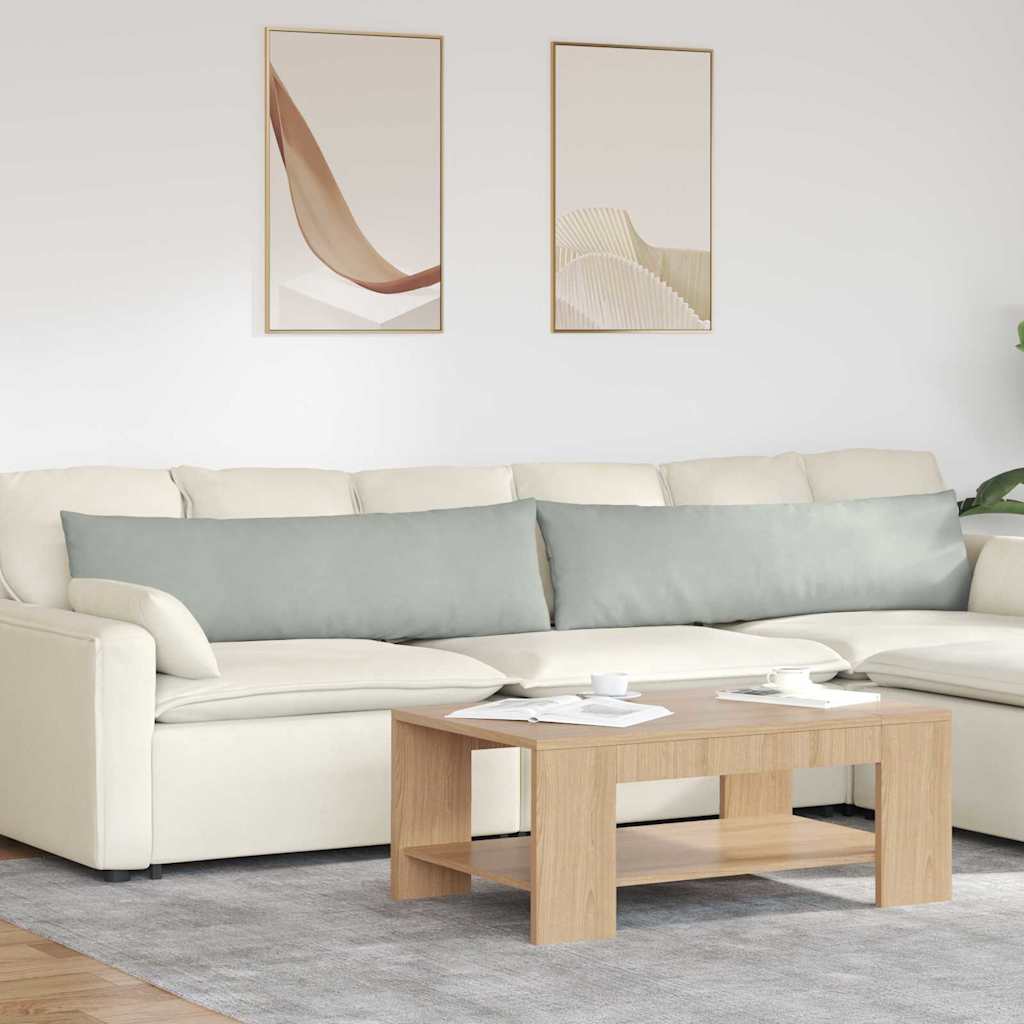 Sofakissen 2 Stück Blau 50 x 30 cm Cordstoff