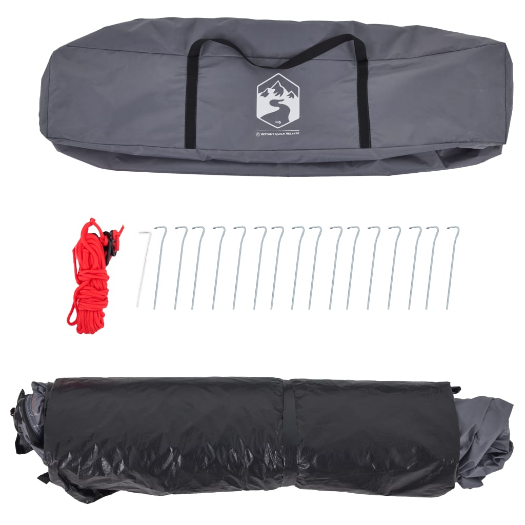 Kuppel-Campingzelt 3 Personen Grün Quick Release