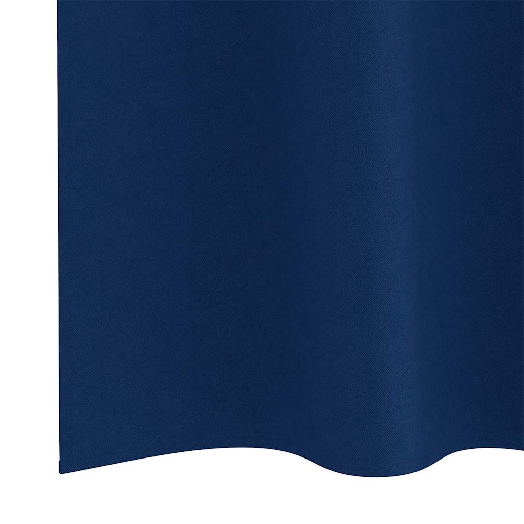 Verdunkelungs-Vorhänge mit Ringen 2 pcs Beige 140 x 140 cm