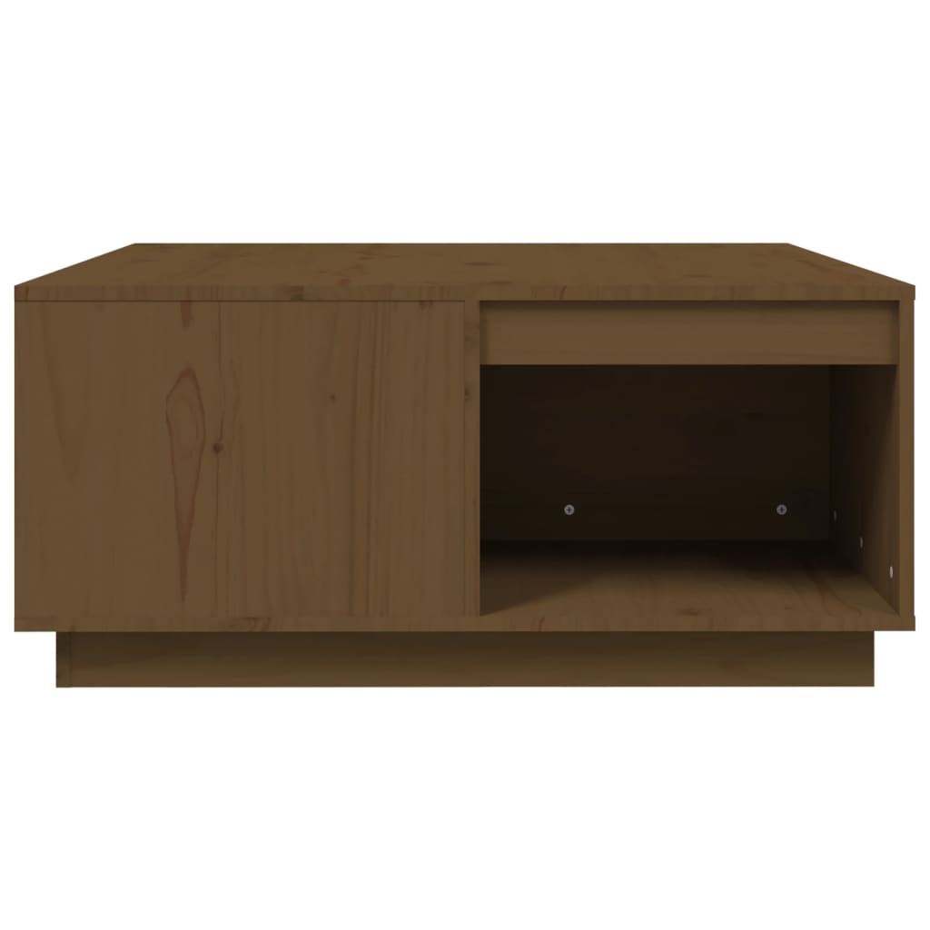 Couchtisch 100x101x40,5 cm Massivholz Kiefer