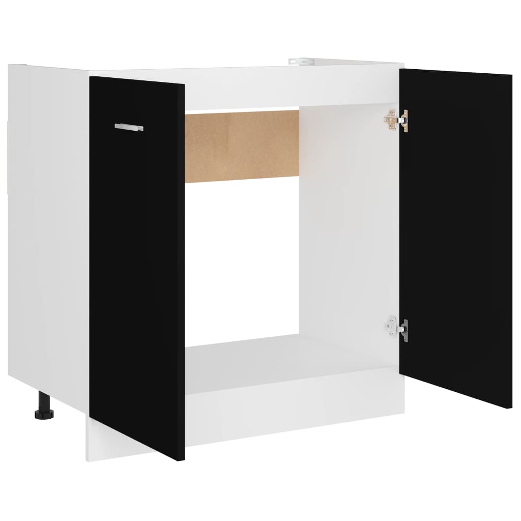 Unterschrank Lyon Weiß 60x46x81,5 cm Holzwerkstoff