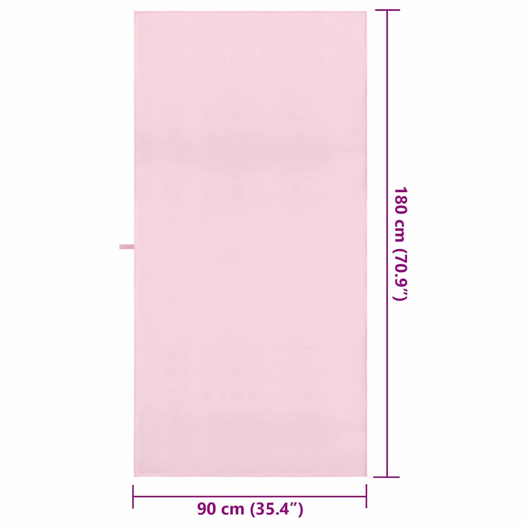 Sporthandtücher 2 pcs Schwarz 50 x 30 cm Polyester und Polyamid
