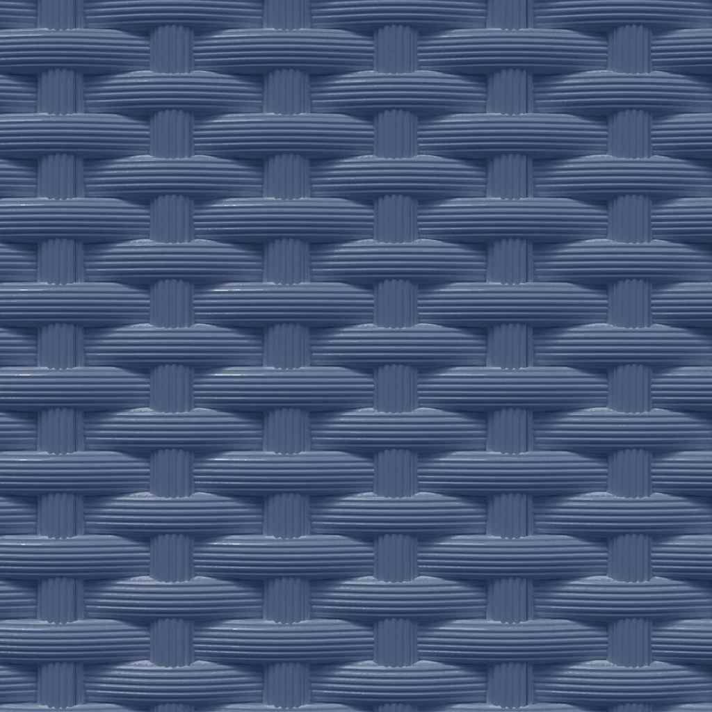 Pflanzkübel 2 Stk. Blaugrau 30x30x37 cm Polypropylen