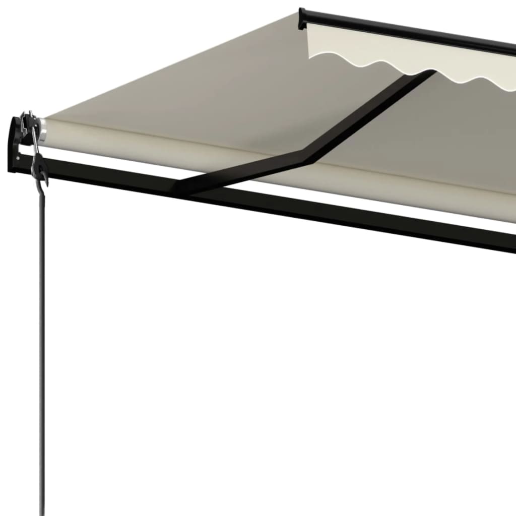 Markise Automatisch Einziehbar 350x250 cm Creme