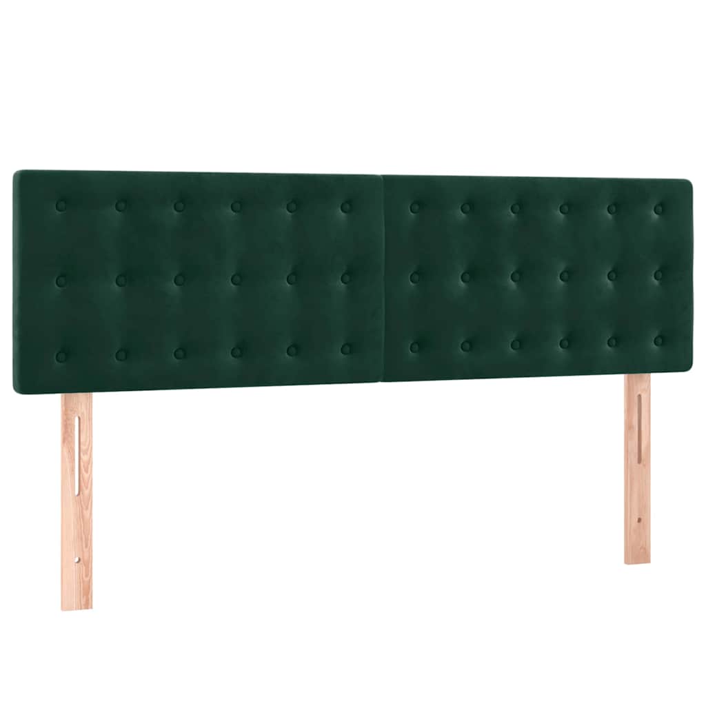 Kopfteil Hellgrau 80x5x118/128 cm Samt