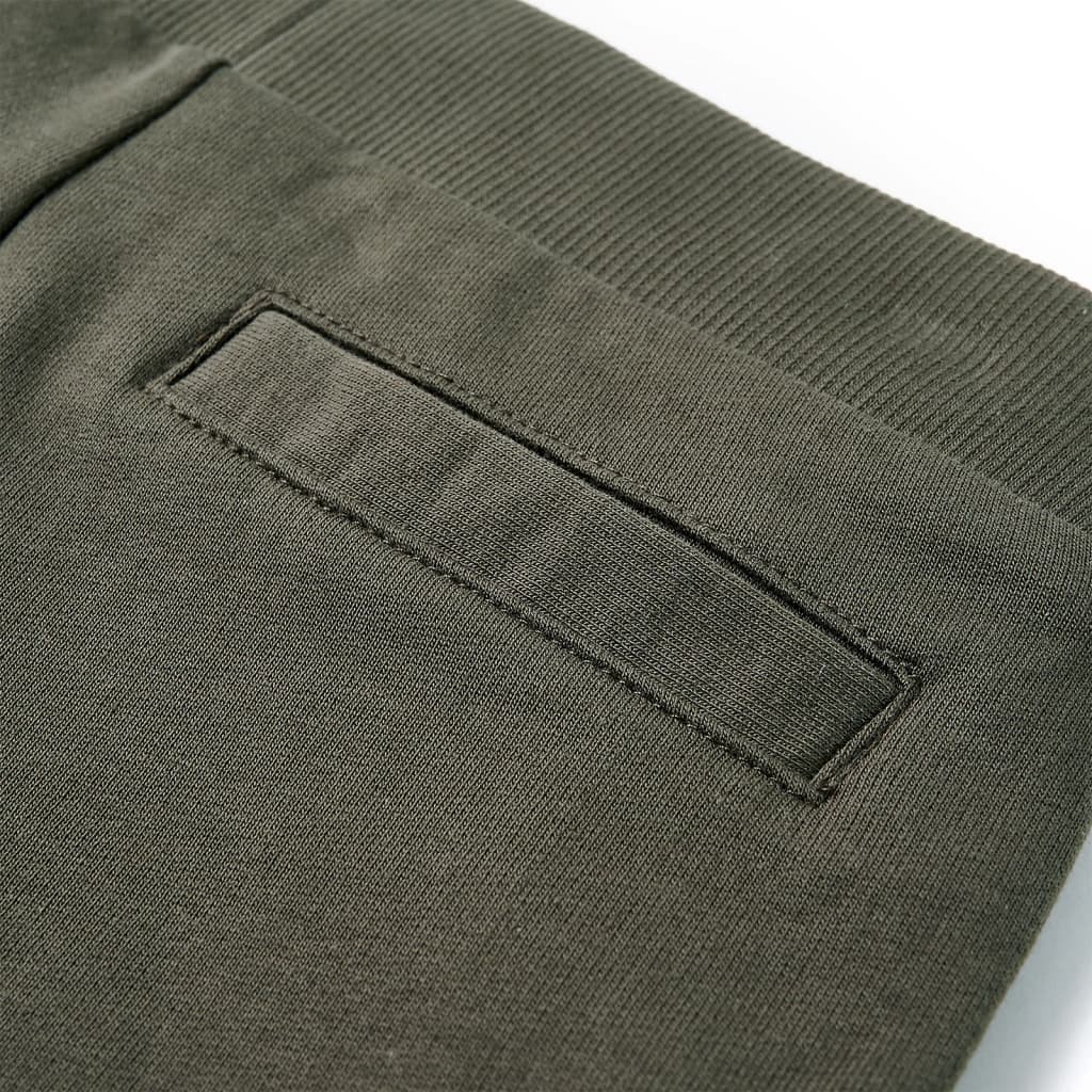 Kindershorts mit Kordelzug Blau Melange 116