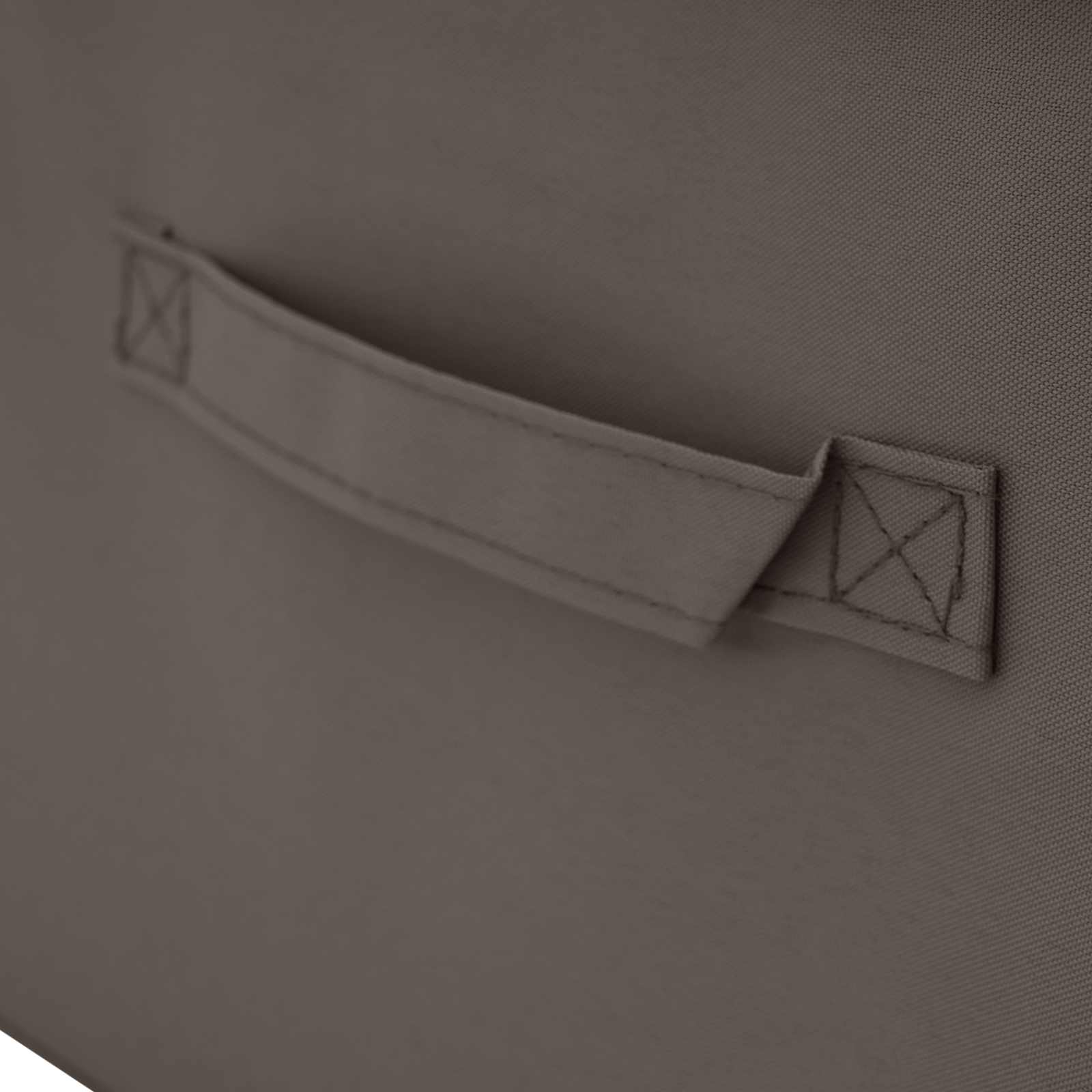Aufbewahrungsbox Stoff 50x30x25 cm Anthrazit