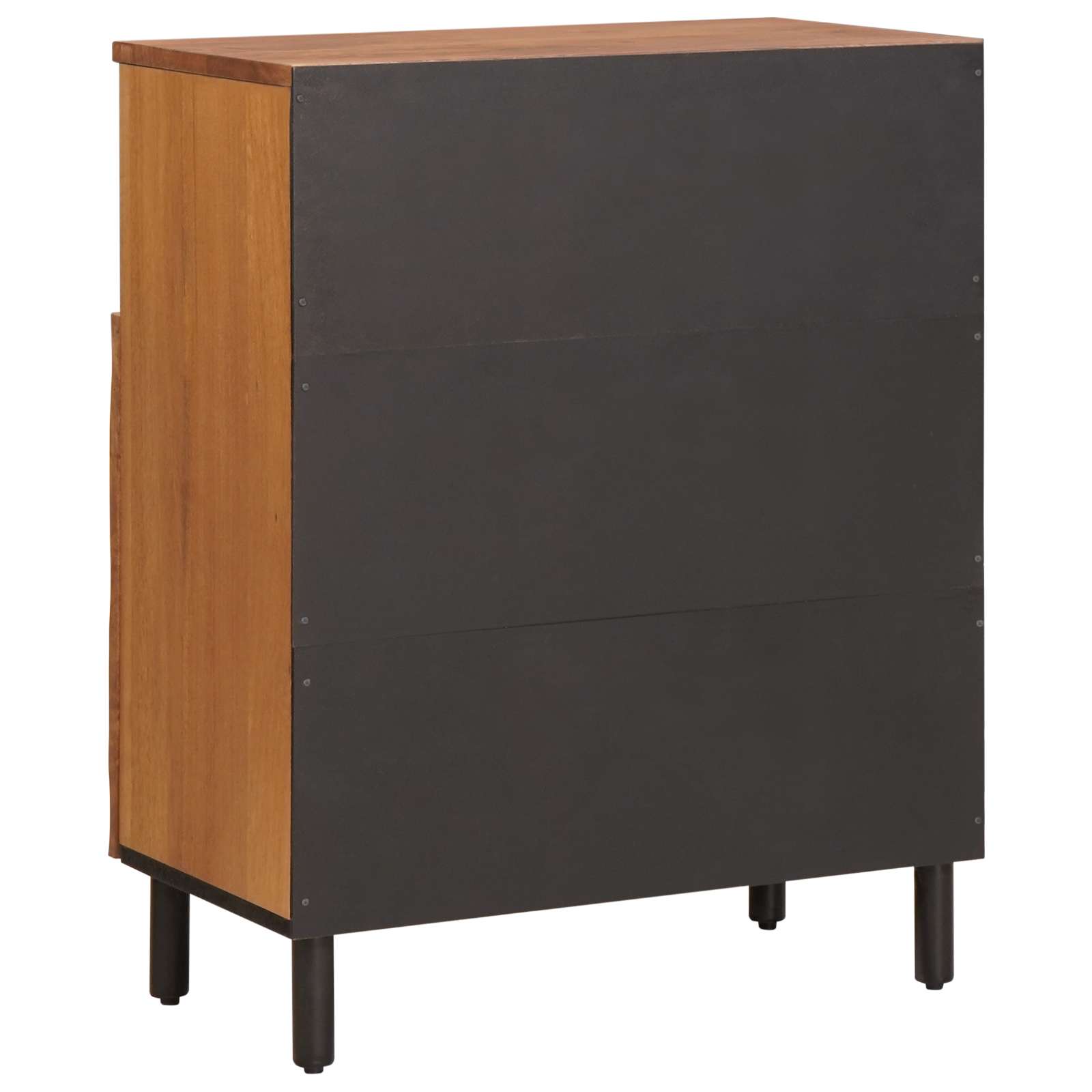 Sideboard mit Tür Weiße gewaschene Oberfläche 60 x 33 x 75 cm
