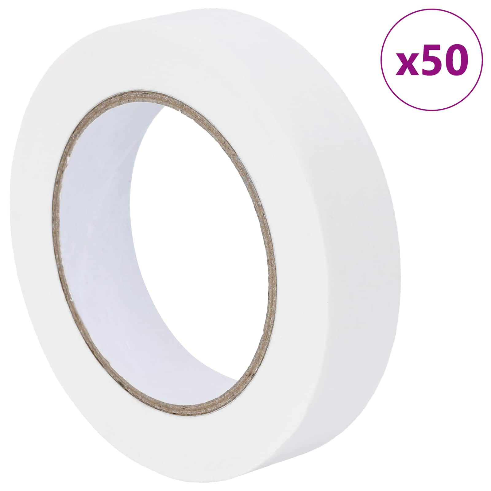 Malerklebebänder 6 pcs Weiß 19mm x 50m Papier