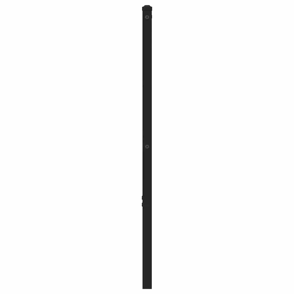 Ersatz-Kopfteil Räuchereiche 100 cm Eisen und Holzwerkstoff