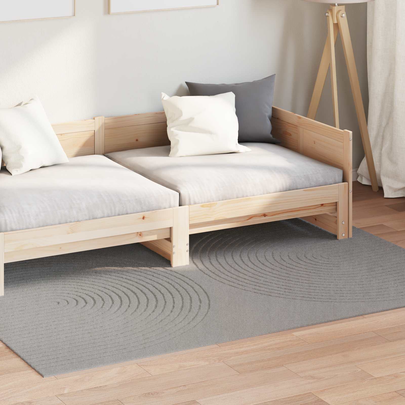 Bereichsteppiche Rechtwinklig GALATI Creme 150 x 80 cm