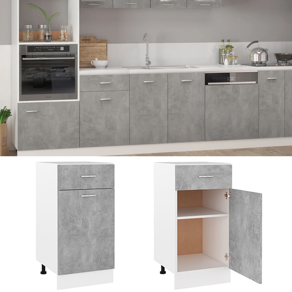 Spülenunterschrank Sonoma-Eiche 80x46x81,5 cm Holzwerkstoff