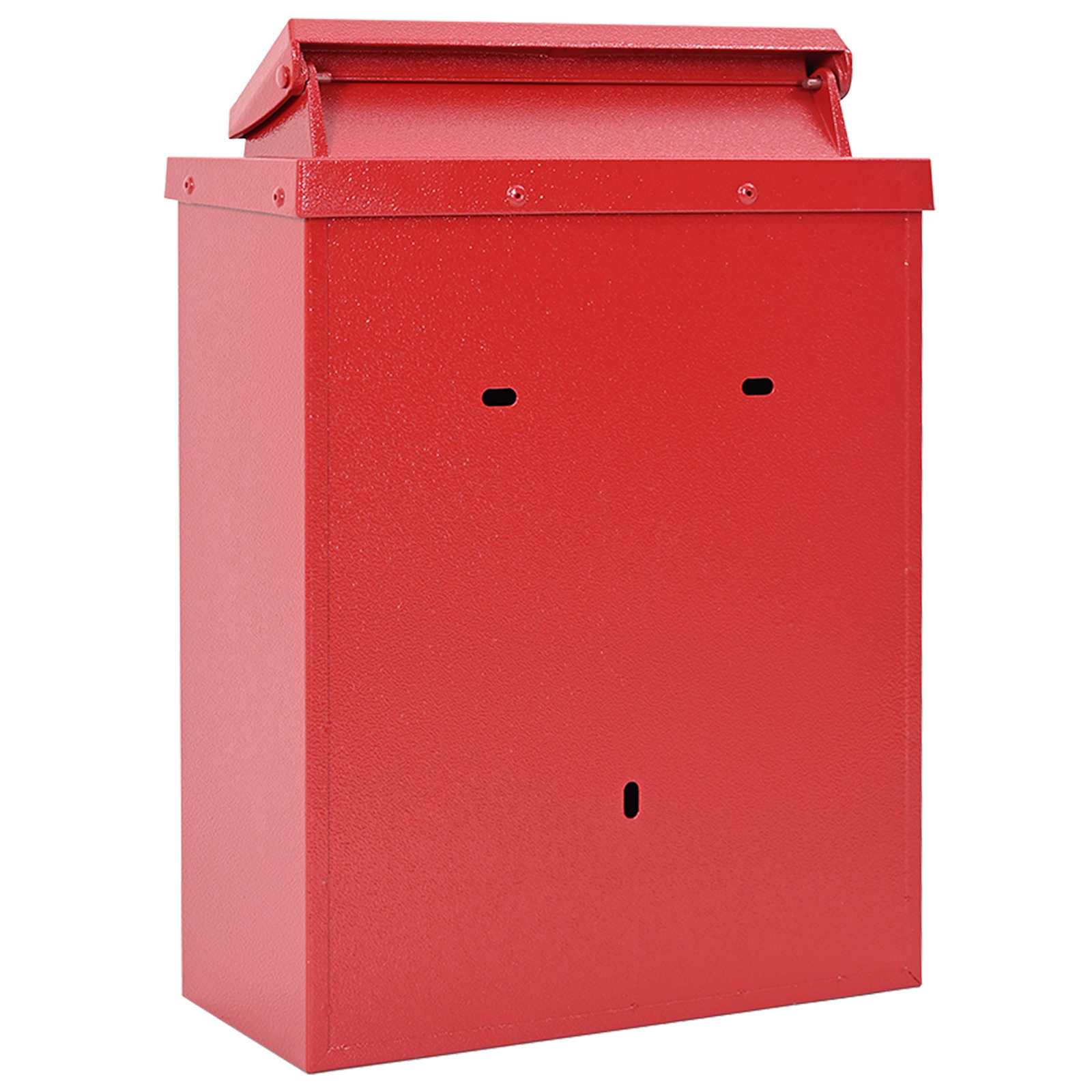 Wandmontierter Briefkasten Grün 29 x 13 x 41 cm Gussaluminium