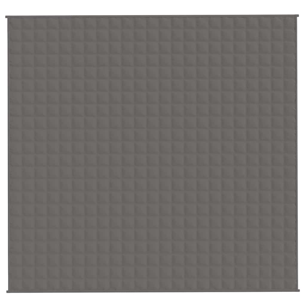 Gewichtsdecke Grau 122x183 cm 5 kg Stoff