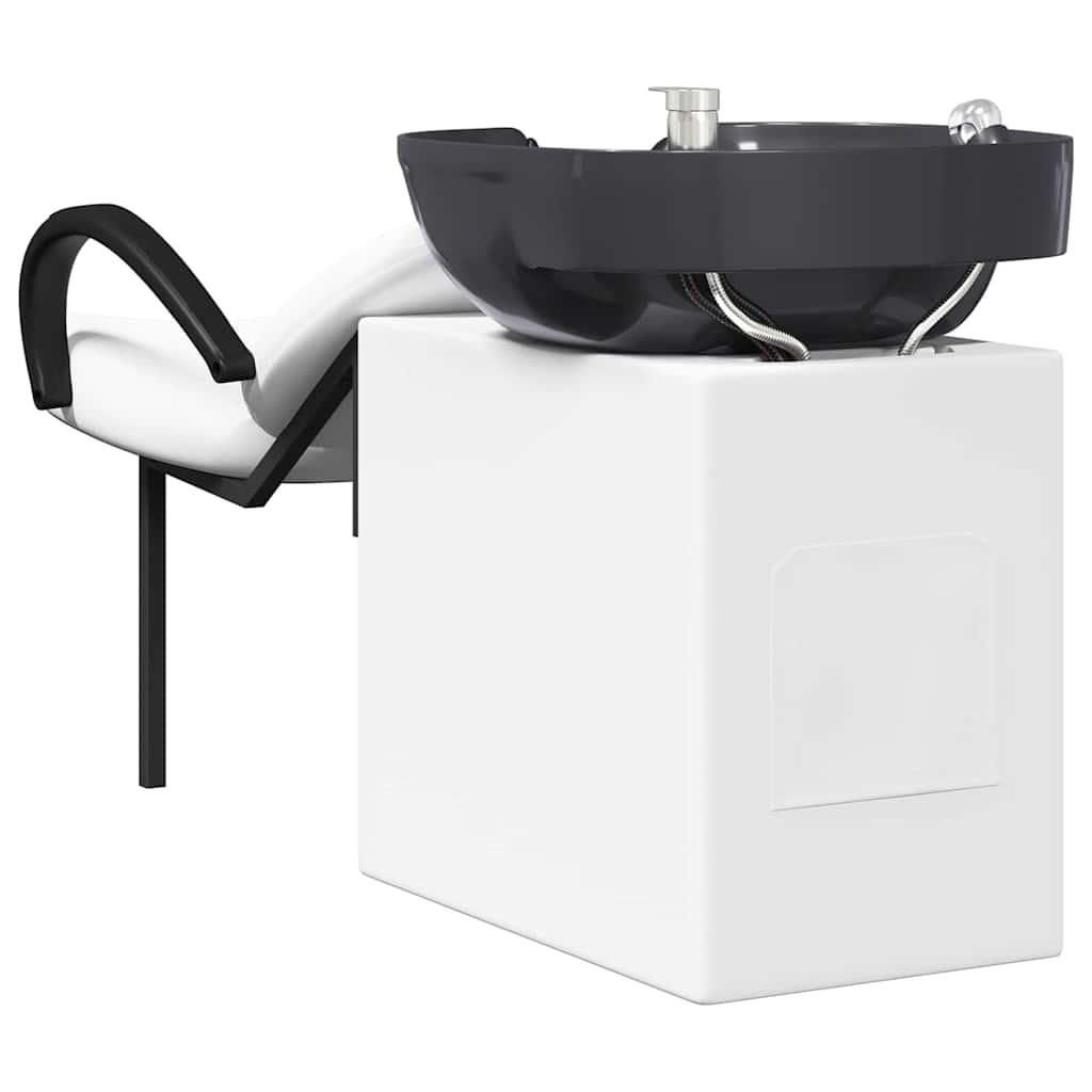Shampoo Stuhl Schwarz 136 x 60 x 92 cm PVC