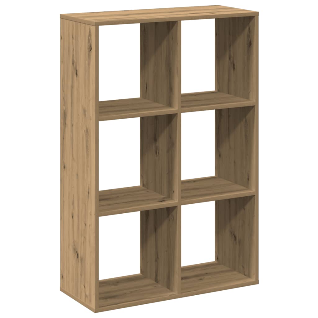 Bücherregal Weiß 137,5x29x137,5 cm Holzwerkstoff