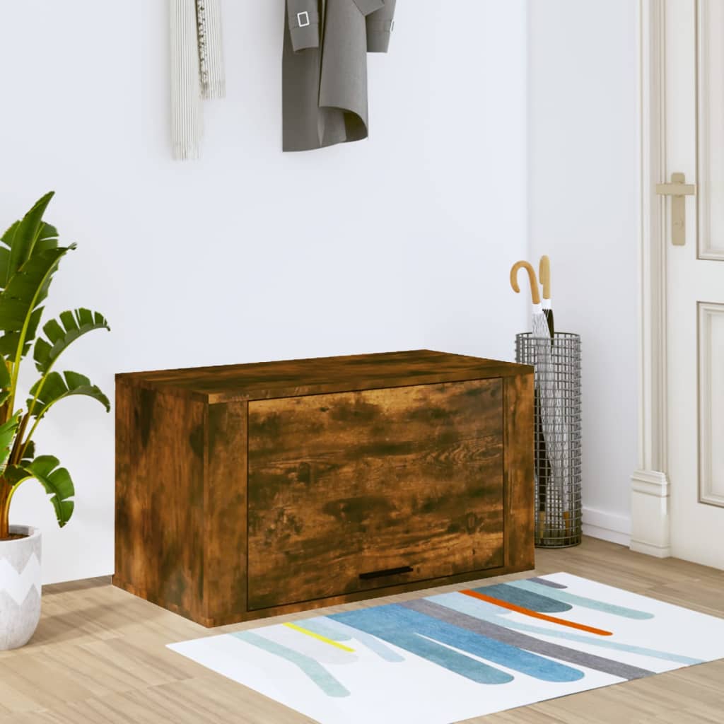 Wand-Schuhschrank Weiß 70x35x38 cm Holzwerkstoff