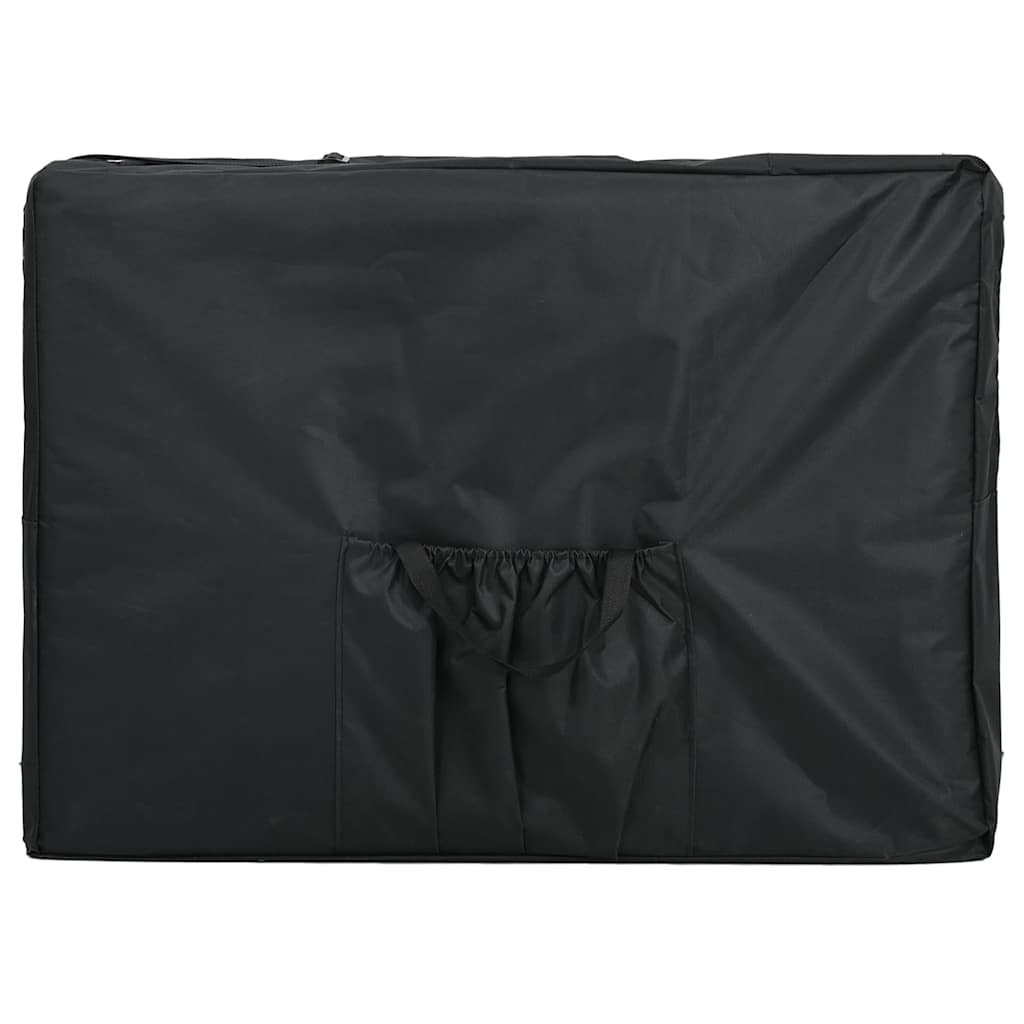 Massagetisch mit Aluminiumrahmen, faltbar 4 Zonen Blau