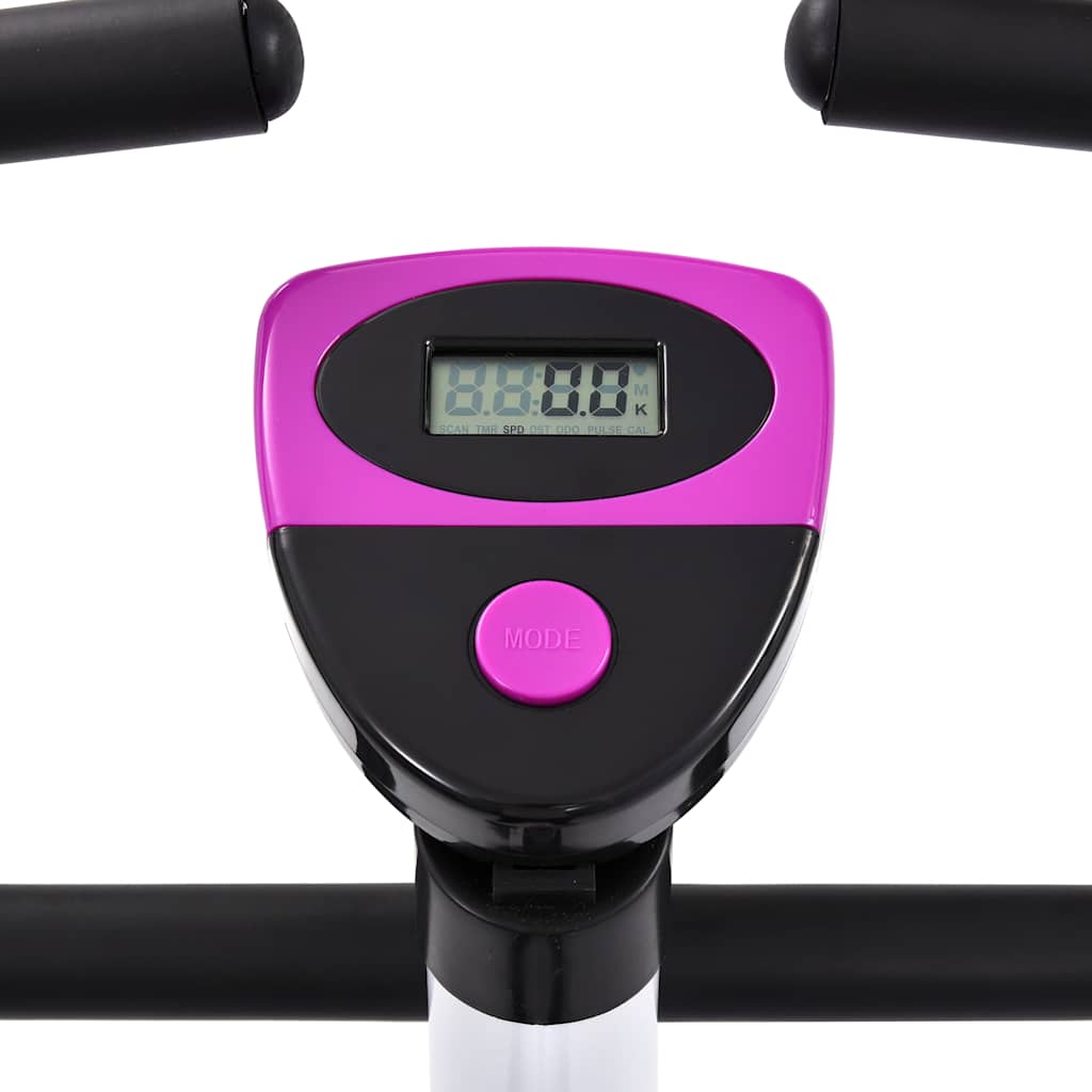 Heimtrainer mit Riemenantrieb Schwarz