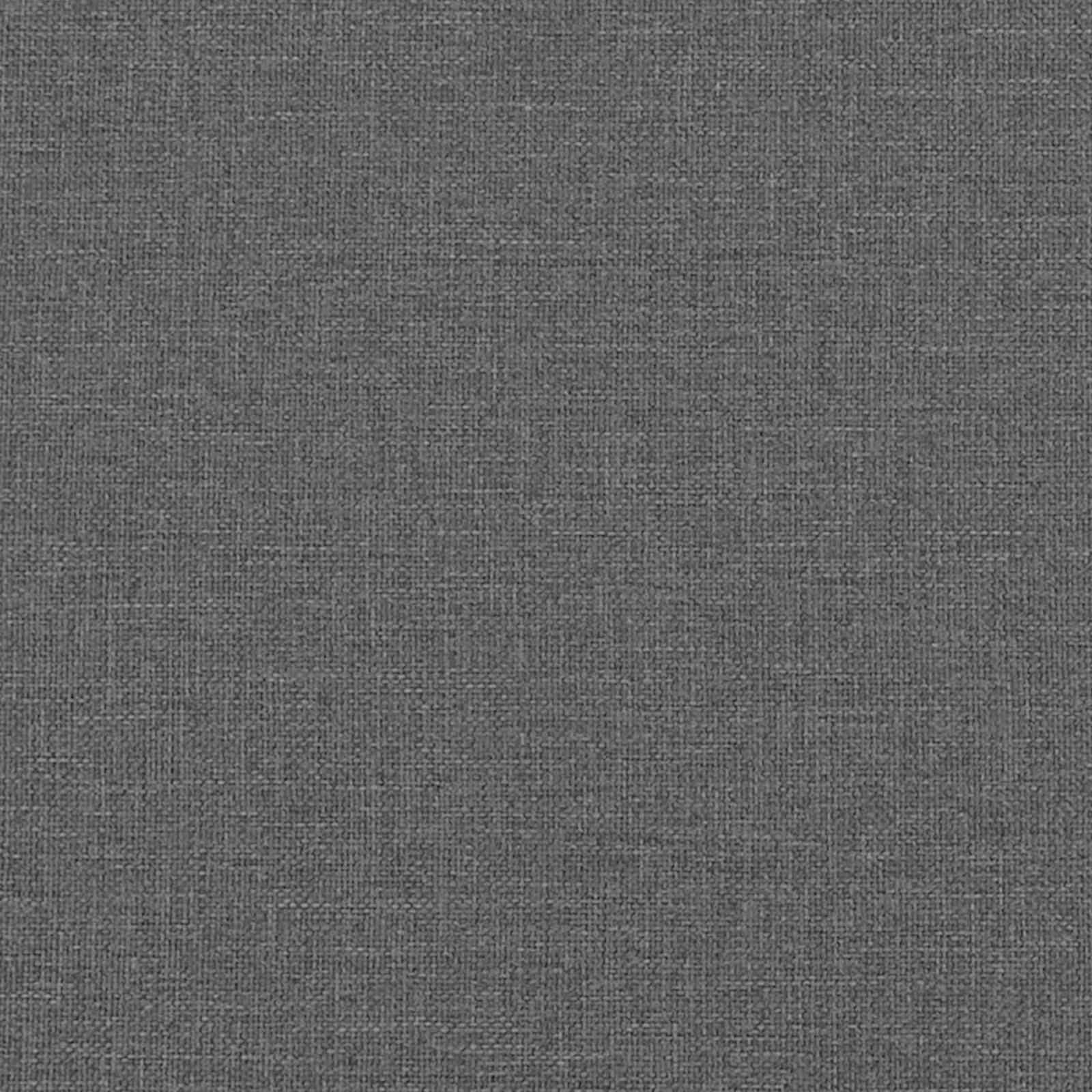 Hängendes Kopfteil Mit LED Licht Wolkengrau Stoff