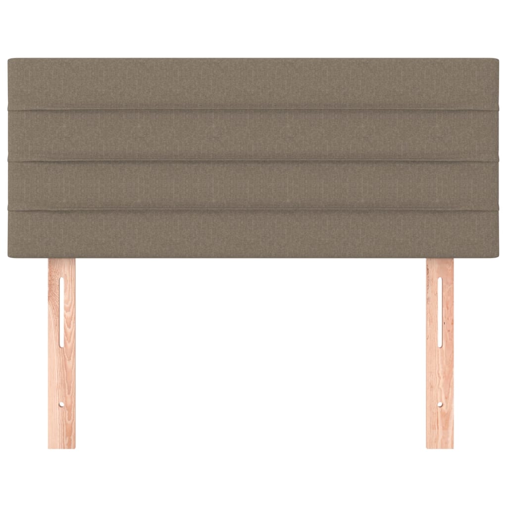 Kopfteil Hellgrau 80x5x118/128 cm Stoff