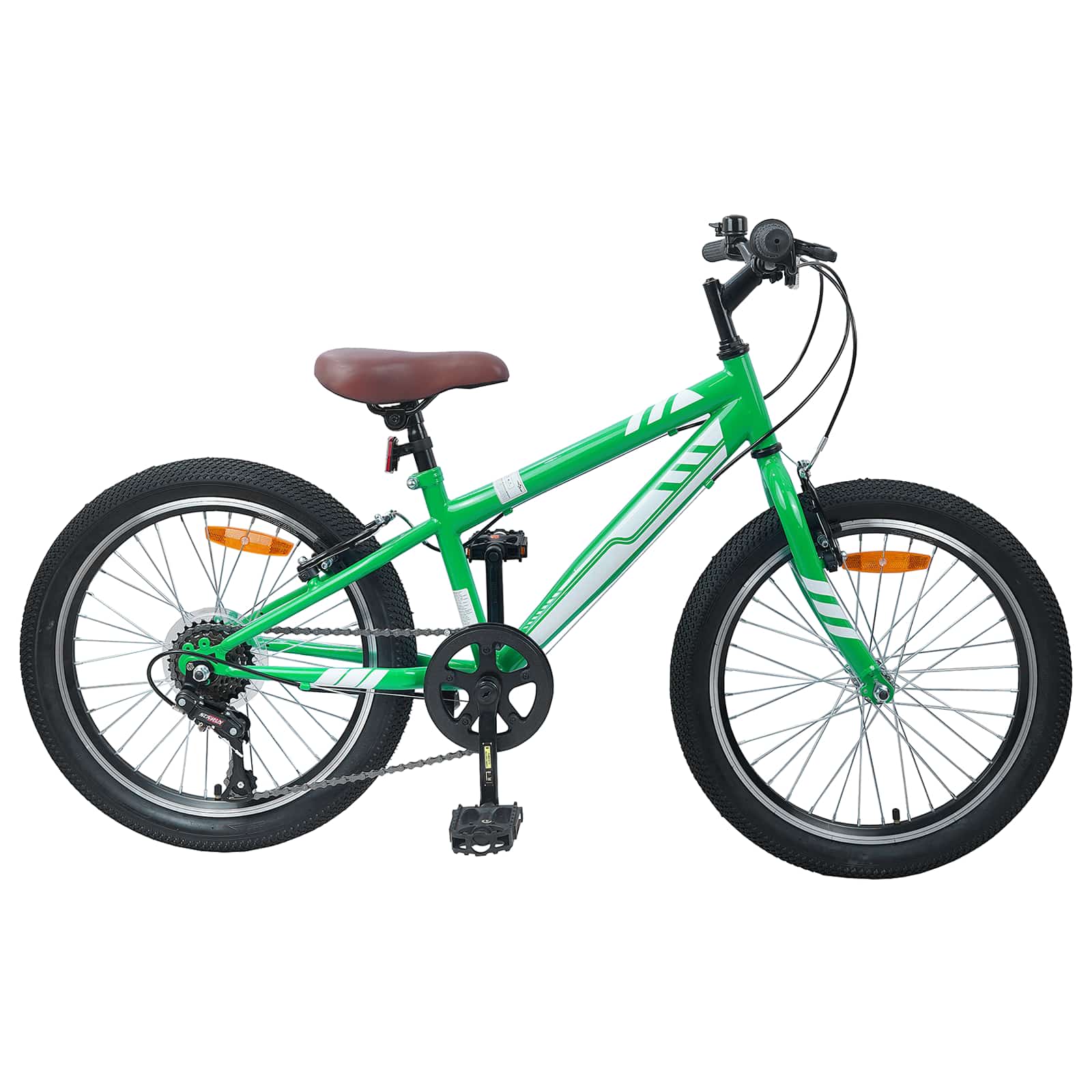 Mountainbike 20 Zoll 6-Speed für 5-8 Jahre alt Weiß
