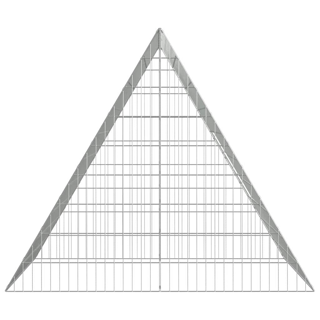 Hühnerkäfig Silber 110 x 55 x 55 cm Verzinkter Stahl