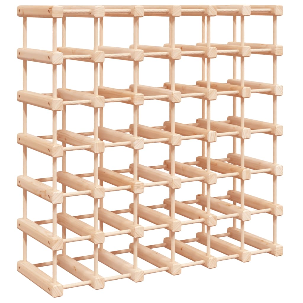 Weinregal für 20 Flaschen 46,5x23x46,5 cm Massivholz Kiefer