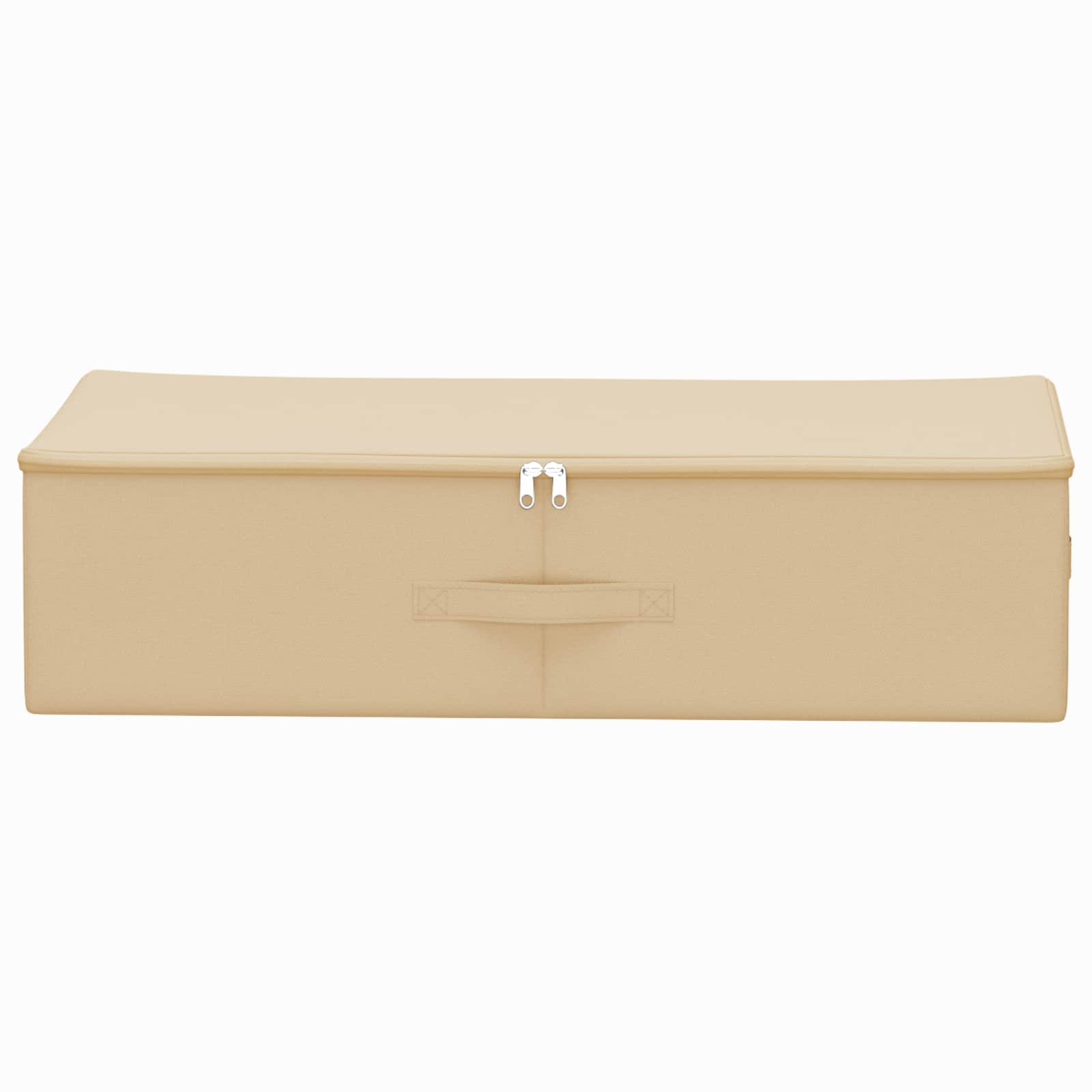 Aufbewahrungsbox Stoff 50x30x25 cm Anthrazit