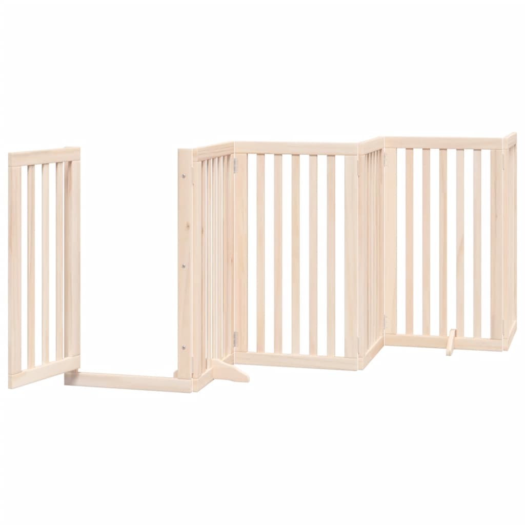 Hundegitter Faltbar 3 Paneele 150 cm Pappelholz