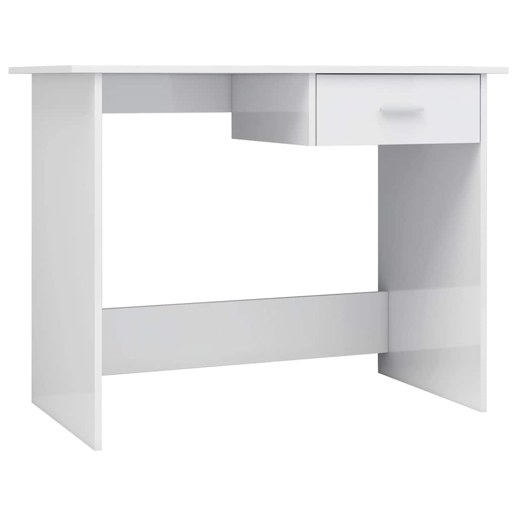 Schreibtisch Weiß 100x50x76 cm Holzwerkstoff
