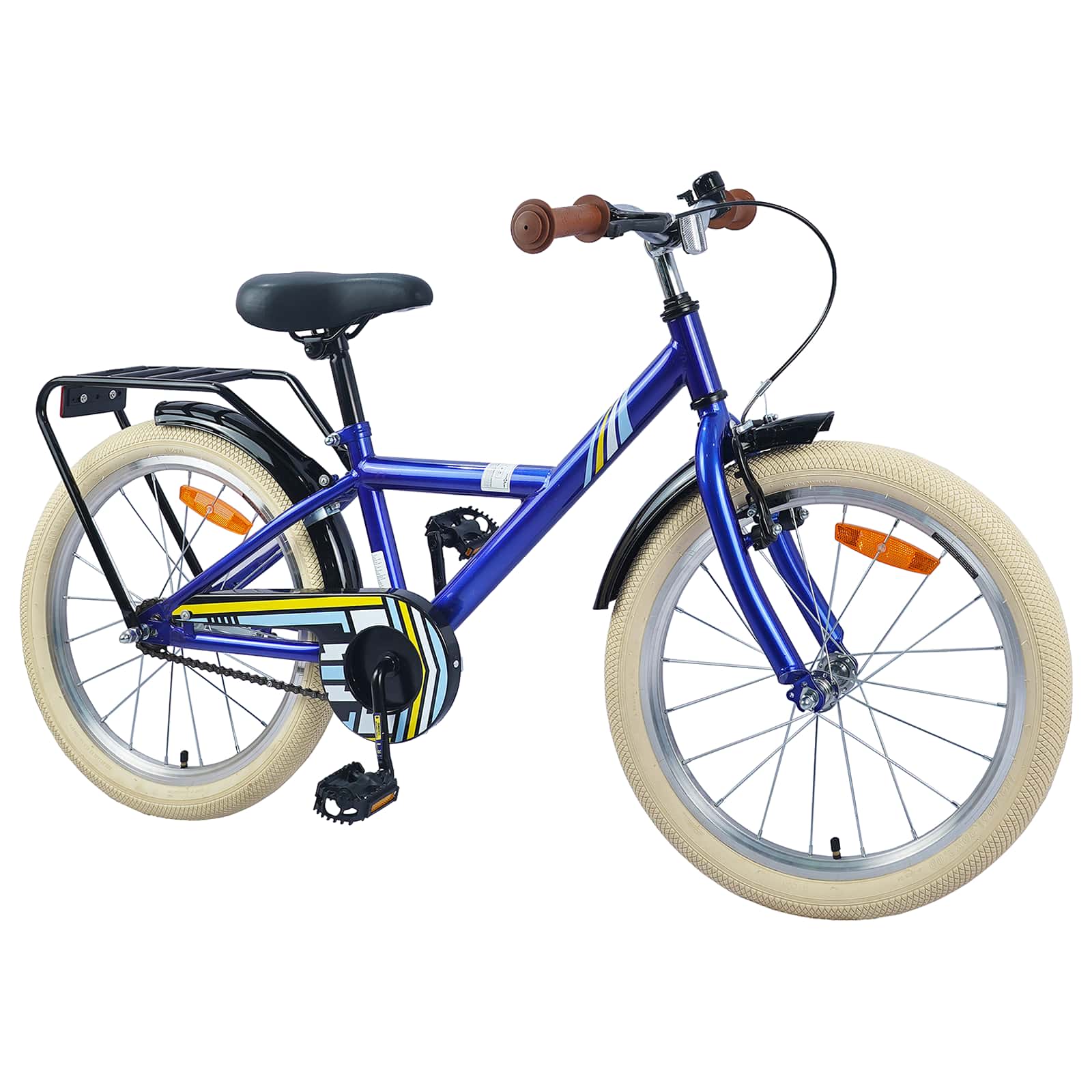 Kinderfahrrad 12 Zoll für 2-4 Jahre alt Schwarz