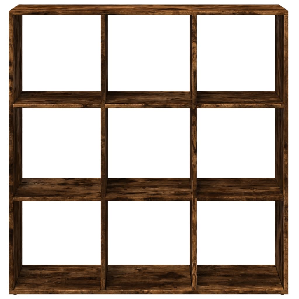 Bücherregal Weiß 137,5x29x137,5 cm Holzwerkstoff
