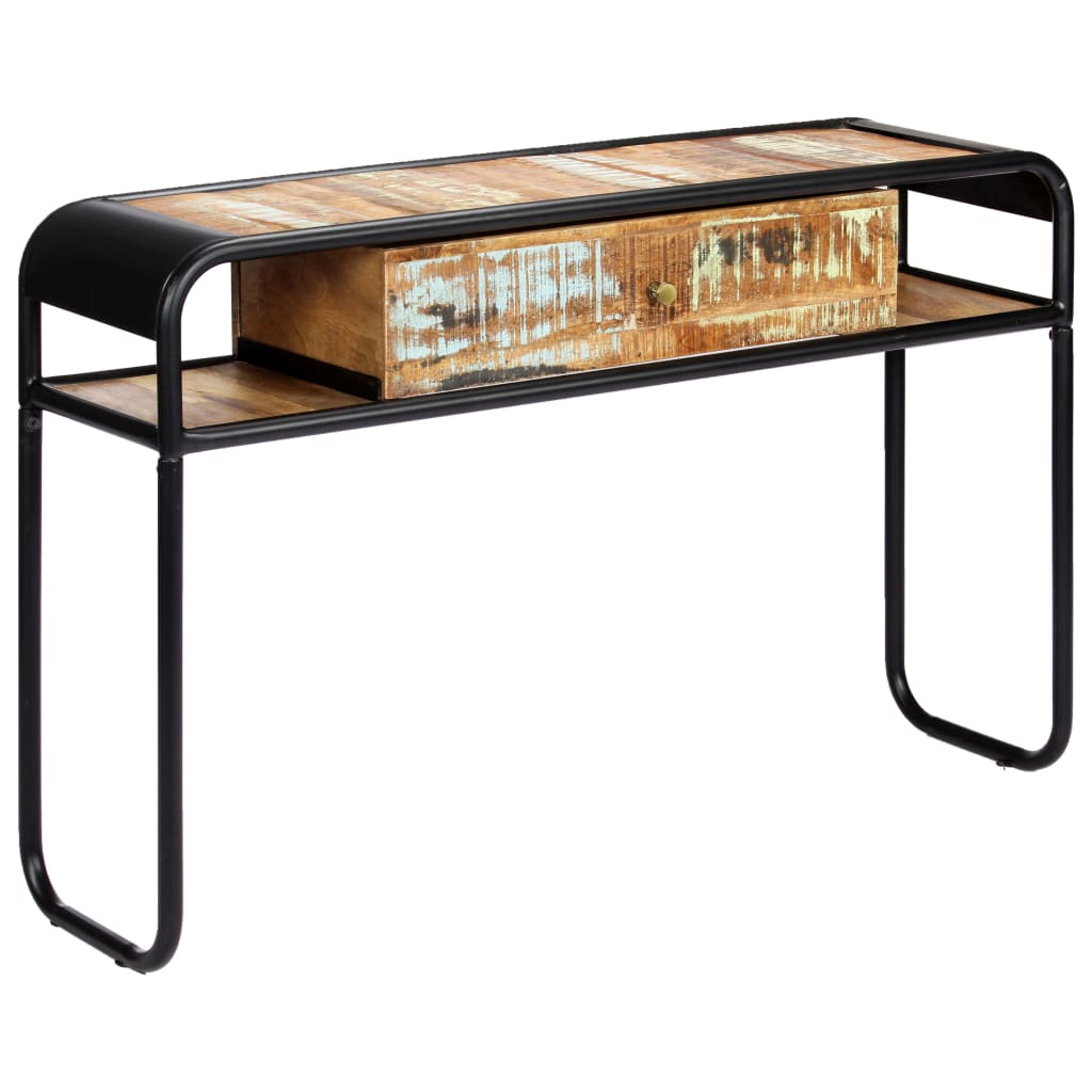 Konsolentisch 118 x 30 x 75 cm Massivholz Mango