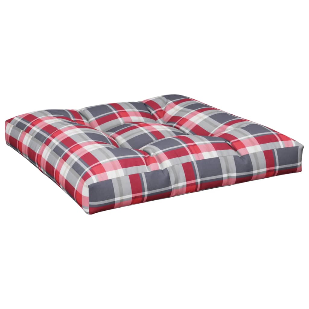 Palettenkissen Anthrazit 50x50x12 cm Stoff
