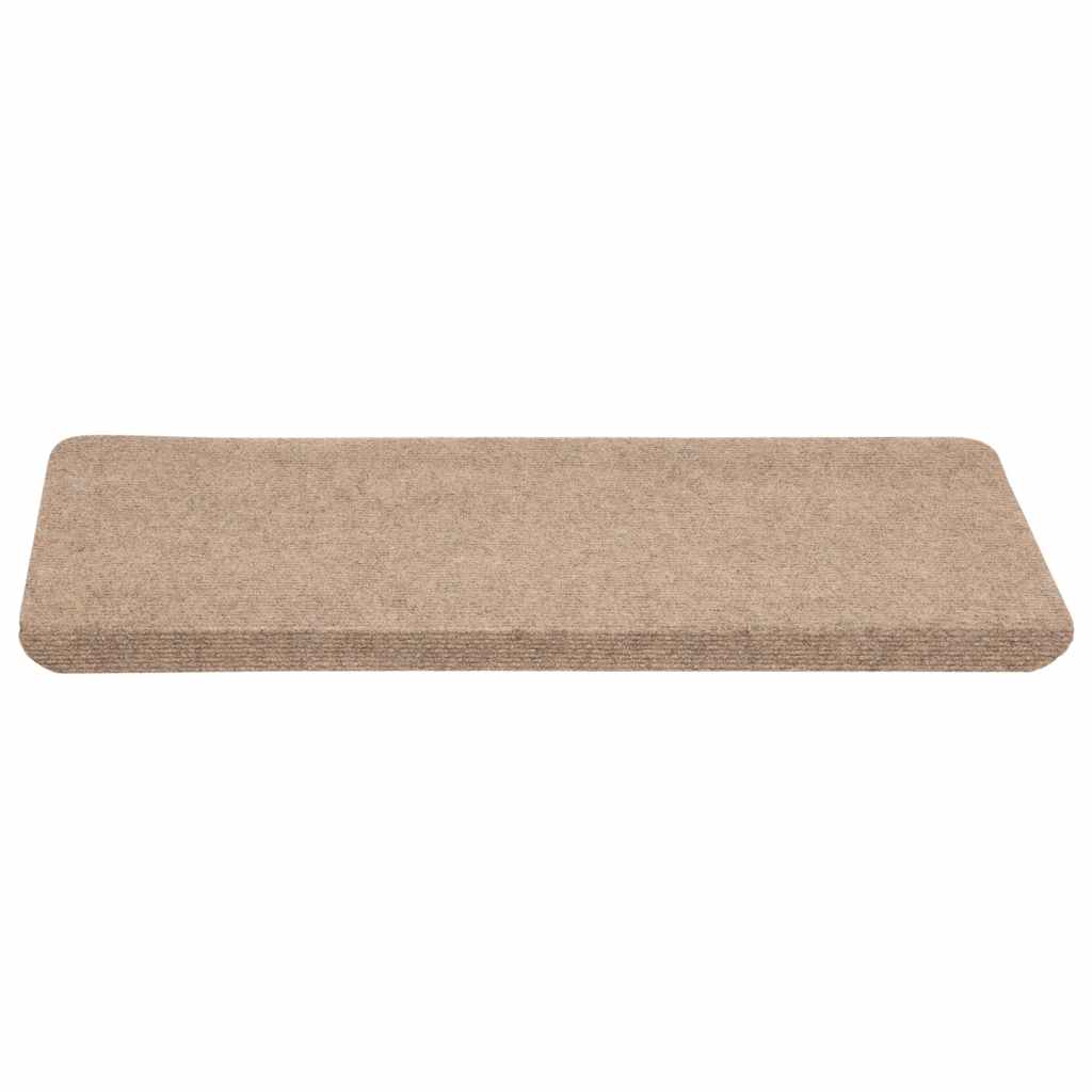 Stufenmatten Selbstklebend 15 Stk. 56x17x3 cm Beige