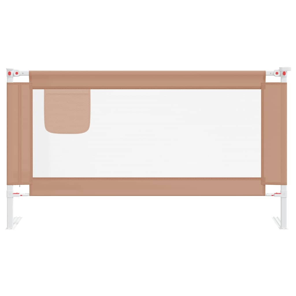 Kleinkind-Bettschutzgitter Grün 90x25 cm Stoff