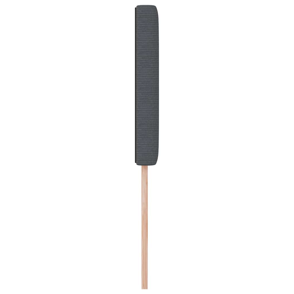 Kopfteil Hellgrau 80 cm Cordstoff