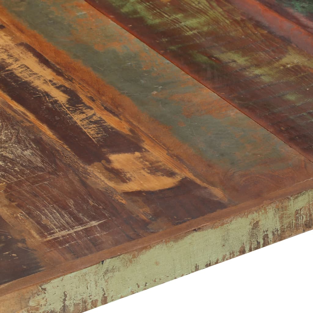 Couchtisch 140x140x40 cm Raues Mangoholz